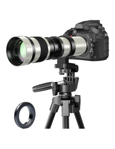 Lente Telefoto BENOISON 420-800mm Manual para Canon DSLR