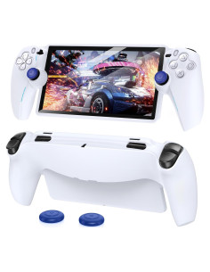 Funda Protectora FYOUNG para Playstation Portal - Silicona Blanca