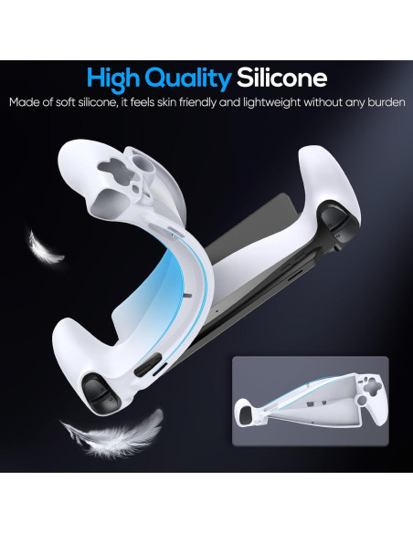 Funda Protectora FYOUNG para Playstation Portal - Silicona Blanca