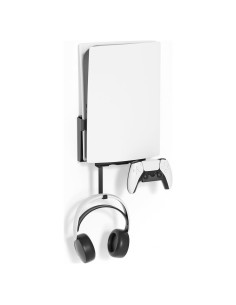 Soporte de Pared para PS5 Chunxiao - Negro, Disipación de Calor