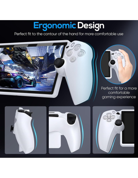 Funda Protectora FYOUNG para Playstation Portal - Silicona Blanca