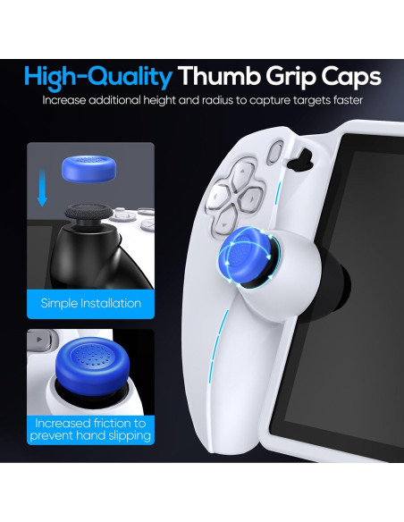 Funda Protectora FYOUNG para Playstation Portal - Silicona Blanca