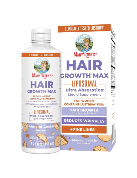 MaryRuth Organics Crecimiento Cabello MAX Liposomal 450ml