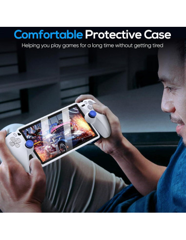 Funda Protectora FYOUNG para Playstation Portal - Silicona Blanca