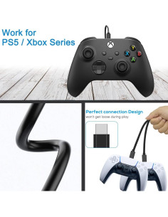 Cable de Carga USB C 6 pies SCOVEE para PS5 y Xbox Series 2