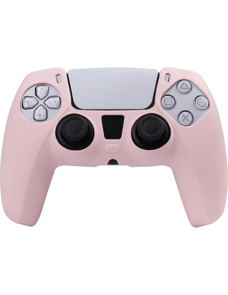 Funda Silicona RALAN PurePink para Controlador PS5