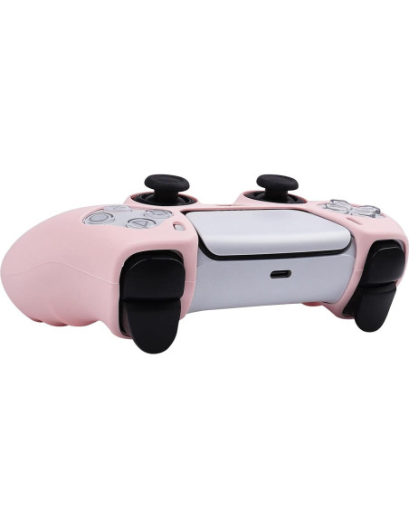 Funda Silicona RALAN PurePink para Controlador PS5