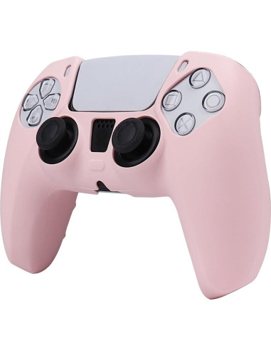 Funda Silicona RALAN PurePink para Controlador PS5