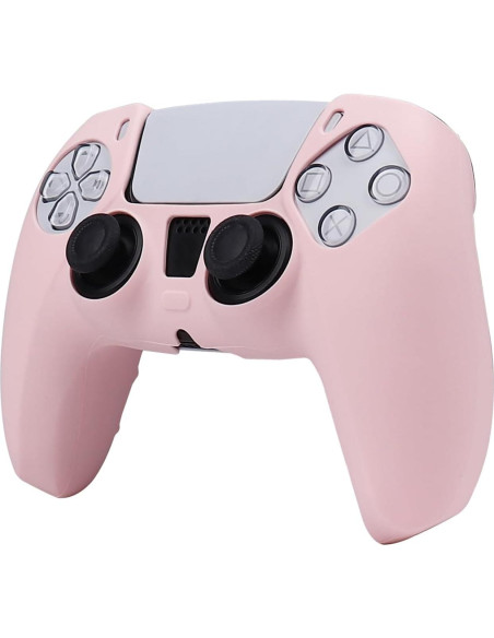 Funda Silicona RALAN PurePink para Controlador PS5