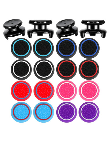 Agarres de Joystick PS5/PS4 Gepicest 2T-B1 16 Piezas