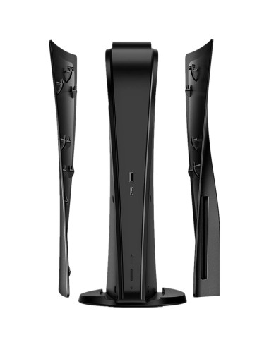 Placa Frontal PS5 PEYANZ Negro, ABS, Disipación Calor