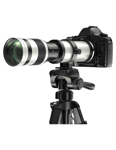 Lente Telefoto Zoom Lightdow 420-800mm F8.3 para Canon