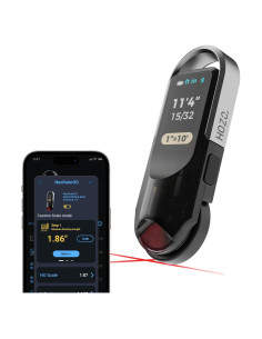 Cinta Métrica Digital HOZO NeoRulerGO con Láser y Bluetooth