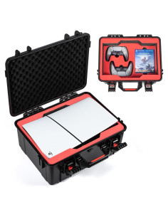 Funda Dura STARTRC para PS5 Slim 2023, Impermeable y Segura