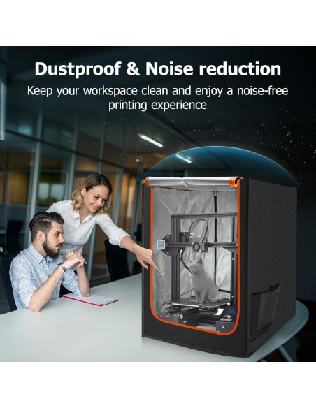 Cubierta para Impresora 3D YOOPAI Mediana con LED y Protección