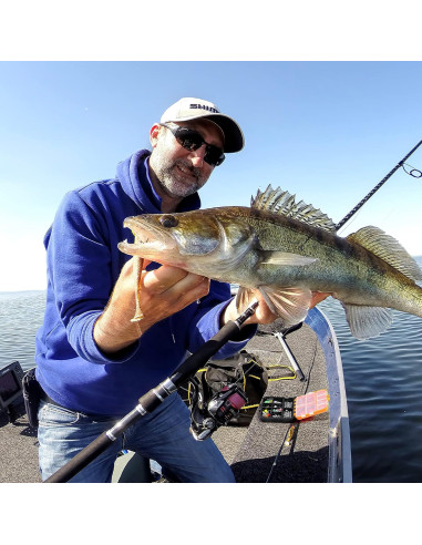 Kit de Pesca PLUSINNO 201pcs con Accesorios y Caja