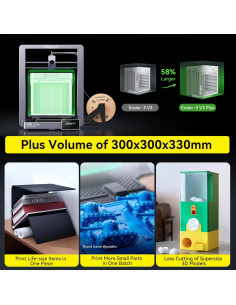 Impresora 3D Creality Ender 3 V3 Plus 300x300x330mm 2