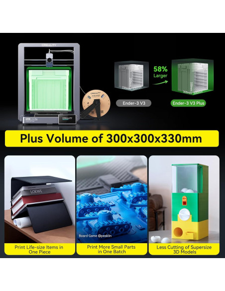 Impresora 3D Creality Ender 3 V3 Plus 300x300x330mm