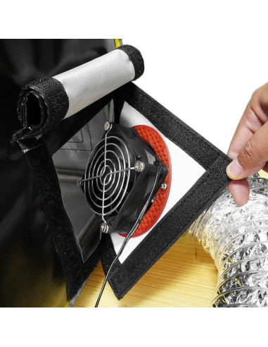 Cubierta para Impresora 3D DORUNDEA con Filtro y Ventilador