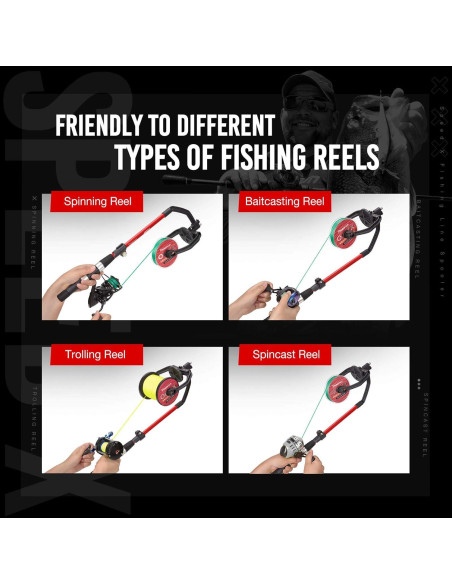 Enrollador de Línea de Pesca Piscifun Speed X con Desenrollado