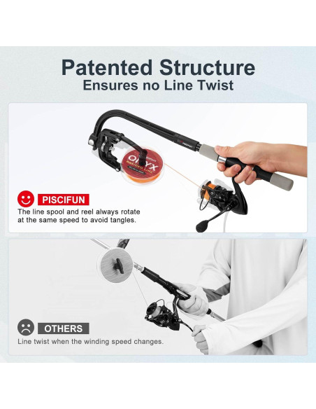 Enrollador de Línea de Pesca Piscifun Rápido Automático