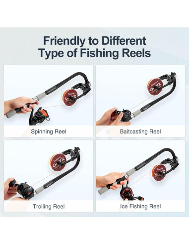 Enrollador de Línea de Pesca Piscifun Rápido Automático