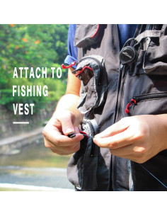 Zinger Retractor de Pesca Booms Fishing 3 pcs 70 cm 2