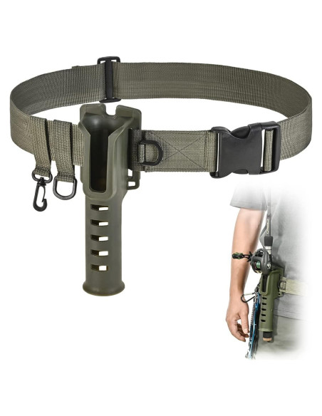 Soporte de caña de pescar CODEK 28189 cinturón ajustable