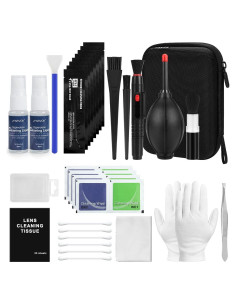 Kit de Limpieza de Cámara Profesional ARVOK 32 Piezas