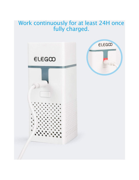 Purificador de Aire Mini ELEGOO con Filtro de Carbón Activado