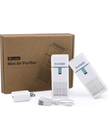 Purificador de Aire Mini ELEGOO con Filtro de Carbón Activado