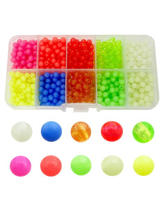 Perlas de Pesca 1000pcs 5mm Jttsptd Mezcla de Colores