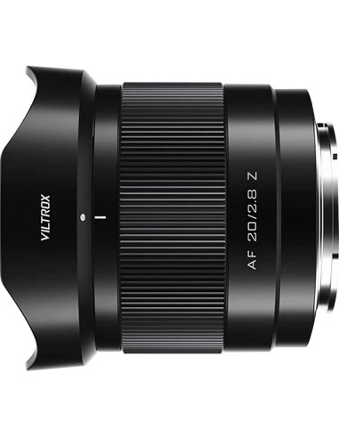 Lente Viltrox 20mm F2.8 para Cámara Nikon Z - Gran Angular