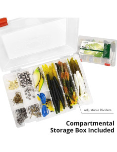Kit de Accesorios de Pesca MadBite 187 Piezas para Bass 2