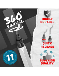 Herramienta de Desbarbado AFA Tooling 11 Cuchillas HSS 2