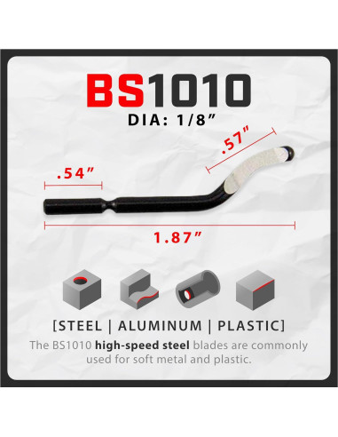 Herramienta de Desbarbado AFA Tooling 11 Cuchillas HSS