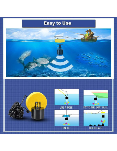 Buscador de Peces Portátil LUCKY FFC1108 con Pantalla LCD