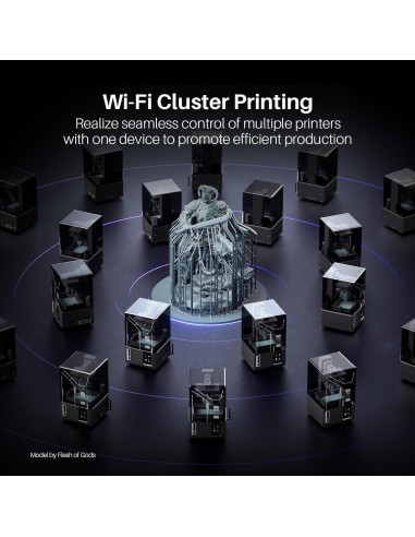 Impresora 3D ELEGOO Mars 5 Ultra 9K, 150mm/h, WiFi