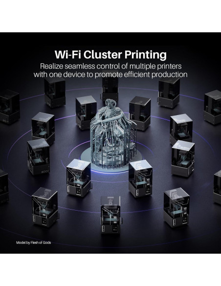 Impresora 3D ELEGOO Mars 5 Ultra 9K, 150mm/h, WiFi