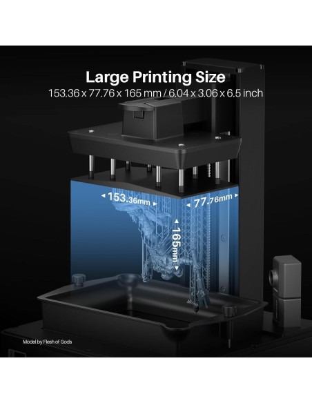 Impresora 3D ELEGOO Mars 5 Ultra 9K, 150mm/h, WiFi
