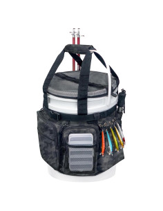 Organizador de Pesca WTVIDAS para Cubo de 18,93L con Tapa