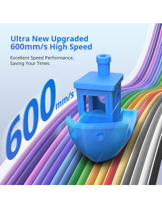 Impresora 3D Anycubic Kobra 3, Velocidad 600mm/s, Multicolor 2