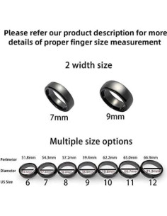 Anillo Inteligente COLMO para Tesla Modelo 3 y Y 7mm Negro 2