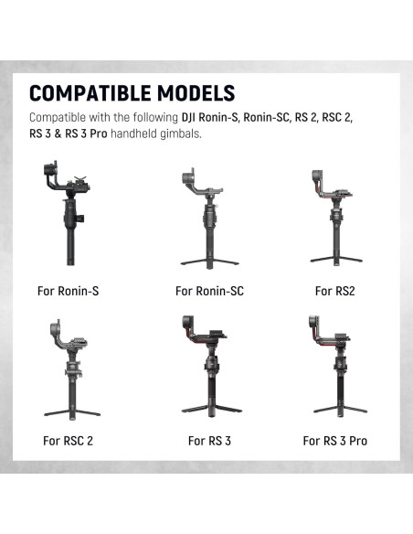 Kit Doble Mango NEEWER para Gimbals DJI RS2 RS3 RS4 Kit Doble Mango NEEWER para Gimbals DJI RS2 RS3 RS4