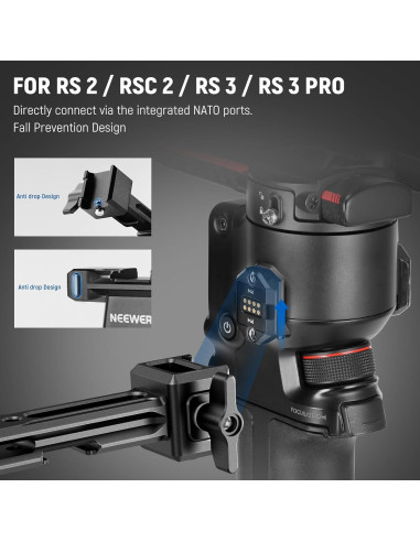 Kit Doble Mango NEEWER para Gimbals DJI RS2 RS3 RS4