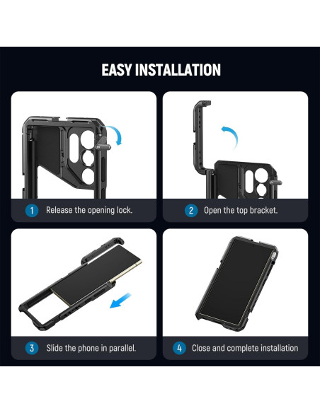 Neewer S24 Ultra Phone Cage para Samsung Galaxy S24