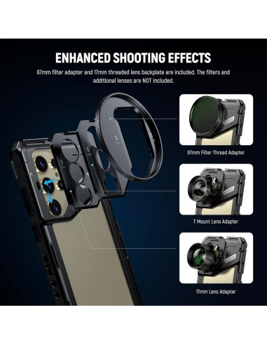 Neewer S24 Ultra Phone Cage para Samsung Galaxy S24