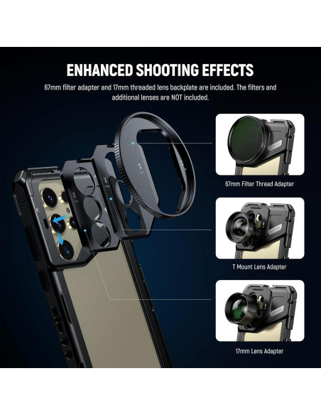 Neewer S24 Ultra Phone Cage para Samsung Galaxy S24