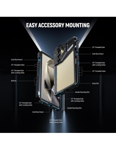 Neewer S24 Ultra Phone Cage para Samsung Galaxy S24