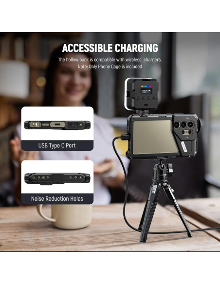 Neewer S24 Ultra Phone Cage para Samsung Galaxy S24